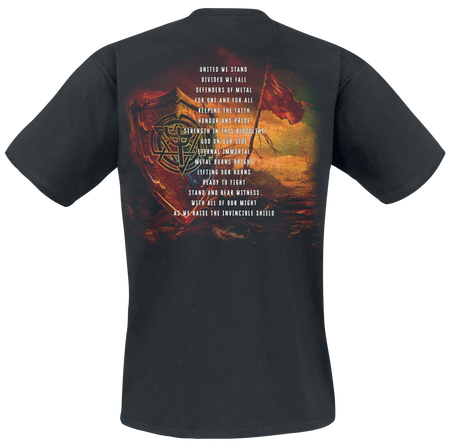 T-Shirt Manches courtes  de Judas Priest - United We Stand - S à 4XL - pour Homme - noir - Judas Priest - View 2