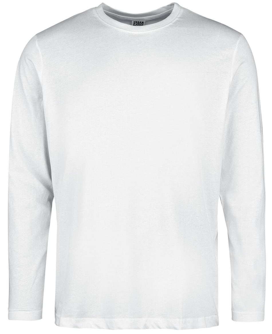 T-shirt manches longues  de Urban Classics - T-Shirt Manches Longues Basique - XL à 4XL - pour Homme - blanc - Urban Classics