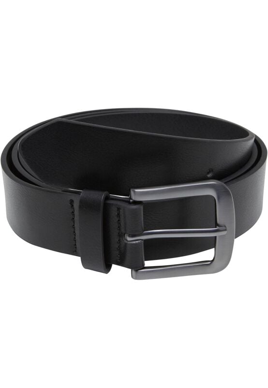 Ceinture  de Urban Classics - Easy Synthetic Leather Belt - pour Unisexe - noir - Urban Classics