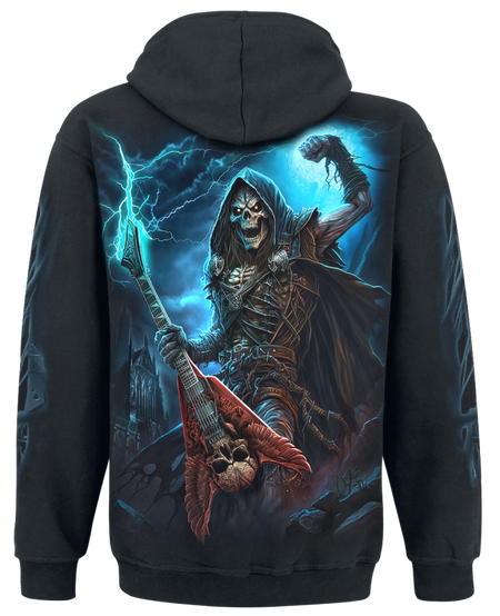 Sweat-shirt à capuche  de Spiral - Dead Metal - S à 4XL - pour Homme - noir - Spiral - View 2