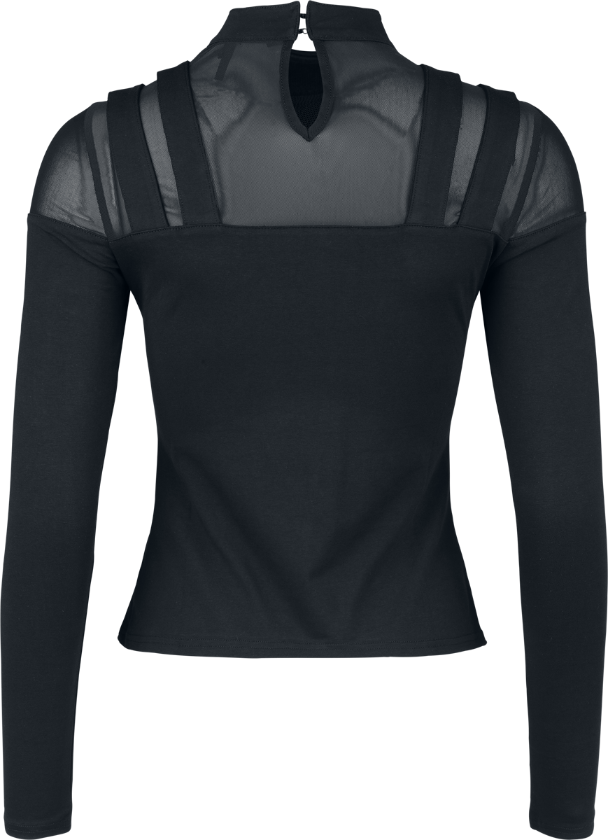 T-shirt manches longues Gothic de KIHILIST by KILLSTAR - Spellsmith Top - XS à XXL - pour Femme - noir - KIHILIST by KILLSTAR - View 2
