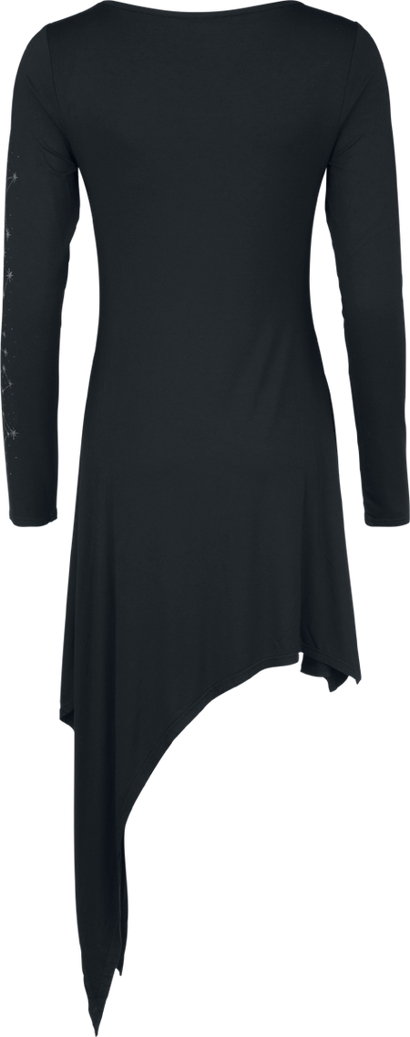 Robe courte Gothic de KIHILIST by KILLSTAR - Crescent Doom Dress - XS à 4XL - pour Femme - noir - KIHILIST by KILLSTAR - View 2
