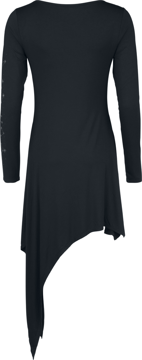 Robe courte Gothic de KIHILIST by KILLSTAR - Crescent Doom Dress - XS à 4XL - pour Femme - noir - KIHILIST by KILLSTAR - View 2
