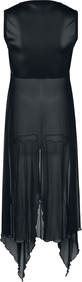 Robe mi-longue Gothic de KIHILIST by KILLSTAR - Acendance Duster - XS à XXL - pour Femme - noir - KIHILIST by KILLSTAR - View 2