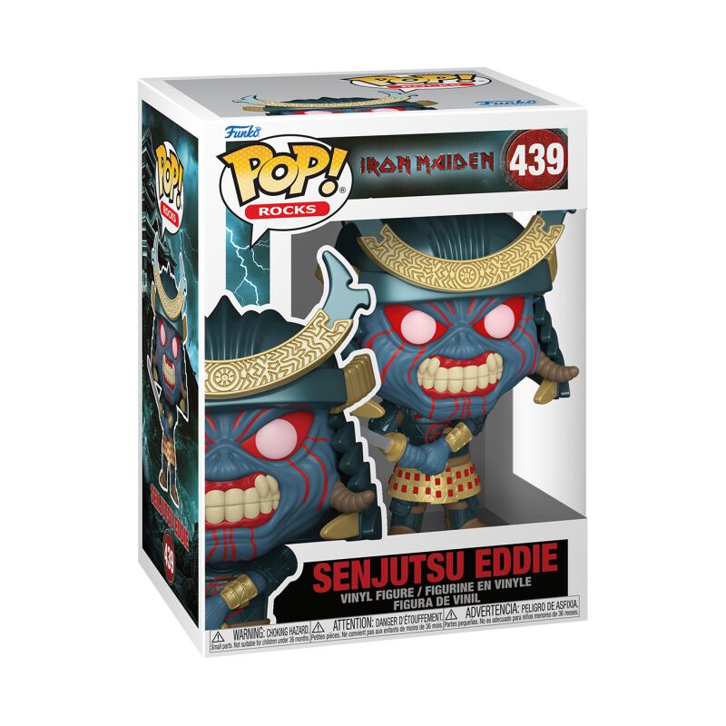 Iron Maiden - Senjutsu Eddie Rocks! Vinyl Figur 439 - Funko Pop! - Funko Shop Europe - Iron Maiden