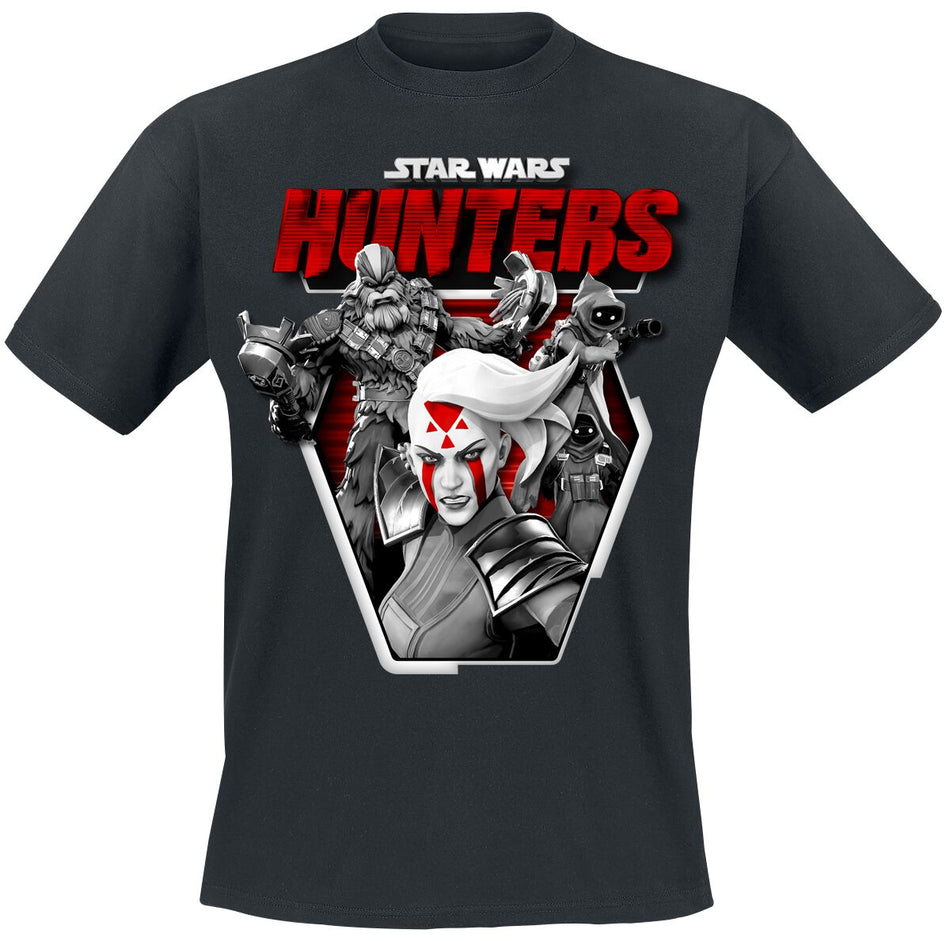 T-Shirt Manches courtes Gaming de Star Wars - M à XXL - pour Homme - noir - Star Wars