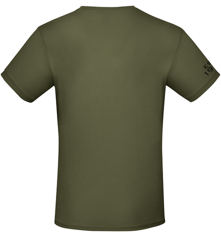 T-Shirt Manches courtes  de AC/DC - 50 Years Logo - S à 3XL - pour Homme - olive - AC/DC - View 2