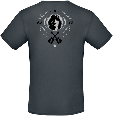 T-Shirt Manches courtes  de AC/DC - High Voltage - Rock 'N' Roll - S à 3XL - pour Homme - anthracite - AC/DC - View 2