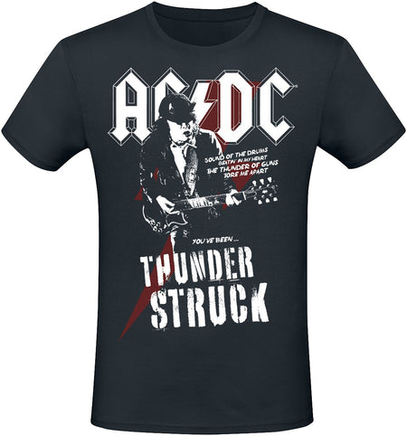 T-Shirt Manches courtes  de AC/DC - Thunderstruck - S à 4XL - pour Homme - noir - AC/DC