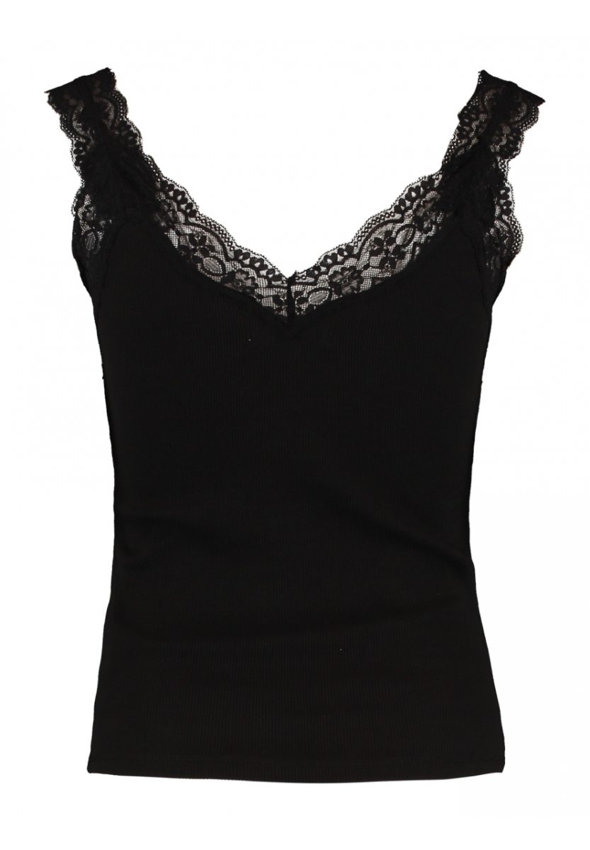 Top  de Hailys - SL C TP Si44na - XS à L - pour Femme - noir - Hailys - View 2