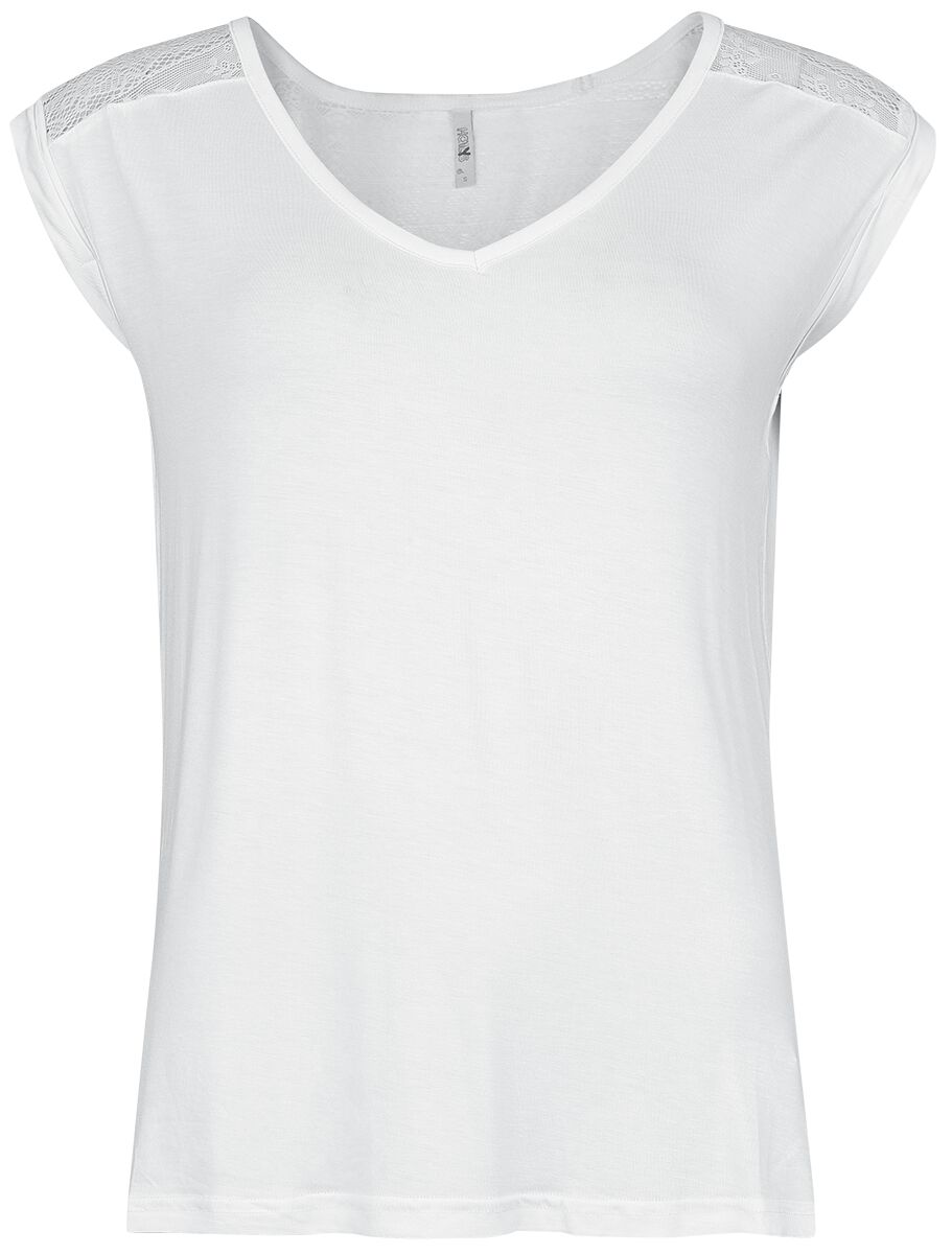 T-Shirt Manches courtes  de Hailys - SS V TP Zo44ela - XS à XXL - pour Femme - blanc - Hailys