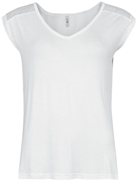 T-Shirt Manches courtes  de Hailys - SS V TP Zo44ela - XS à XXL - pour Femme - blanc - Hailys