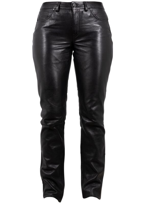 Pantalon en cuir  de Mauritius - MWZazoe - XS à XXL - pour Femme - noir - Mauritius