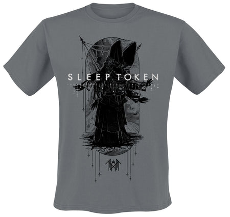 T-Shirt Manches courtes  de Sleep Token - Regia - S à 4XL - pour Homme - anthracite - Sleep Token