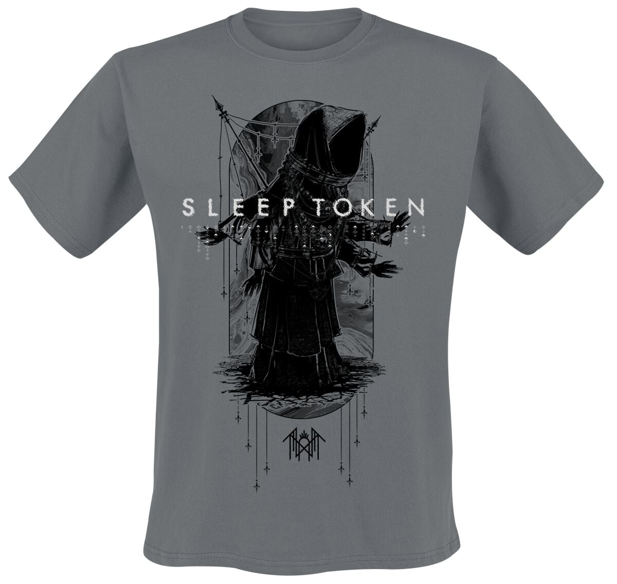 T-Shirt Manches courtes  de Sleep Token - Regia - S à 3XL - pour Homme - anthracite - Sleep Token
