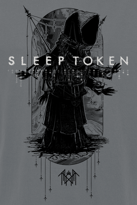 T-Shirt Manches courtes  de Sleep Token - Regia - S à 3XL - pour Homme - anthracite - Sleep Token - View 2