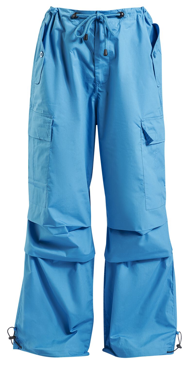 Pantalon Cargo  de Hell Bunny - Nickel Trousers - XS à L - pour Femme - bleu - hell bunny