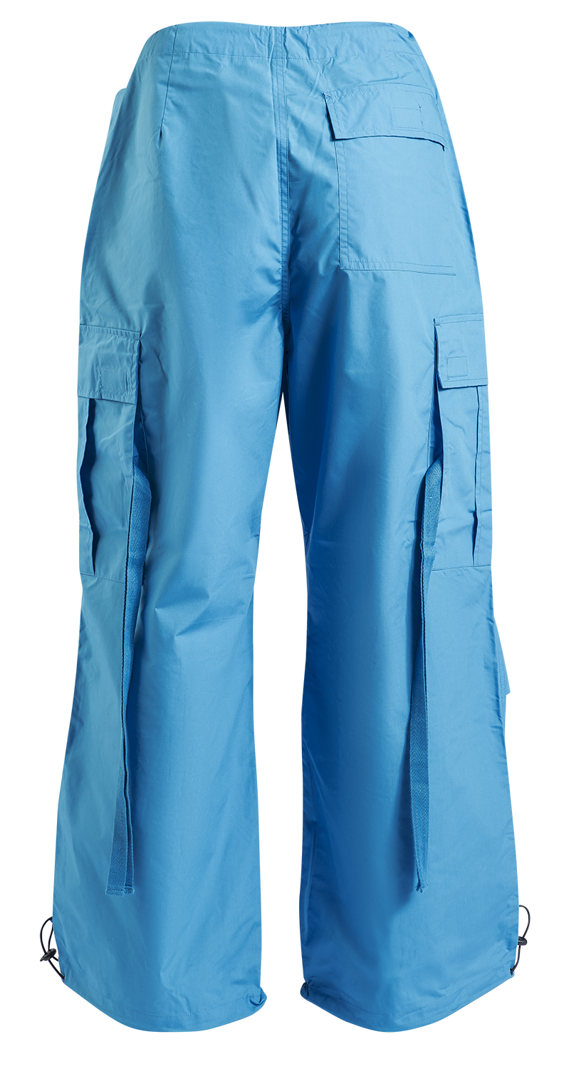 Pantalon Cargo  de Hell Bunny - Nickel Trousers - XS à L - pour Femme - bleu - hell bunny - View 2