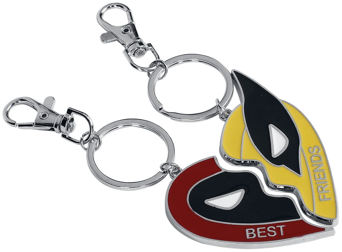 Porte-clefs  de Deadpool - 3 - Wolverine - Come Together BFF Key Chain - pour Unisexe - multicolore - Deadpool - View 2
