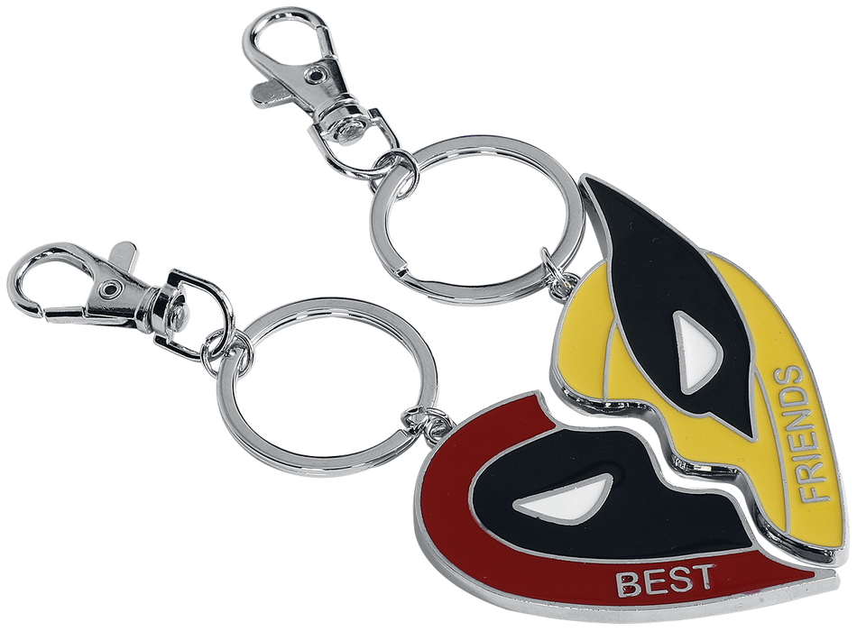 Porte-clefs  de Deadpool - 3 - Wolverine - Come Together BFF Key Chain - pour Unisexe - multicolore - Deadpool - View 2