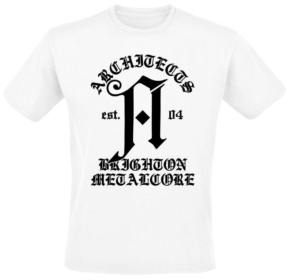 T-Shirt Manches courtes  de Architects - Medieval - M à XXL - pour Homme - blanc - Architects