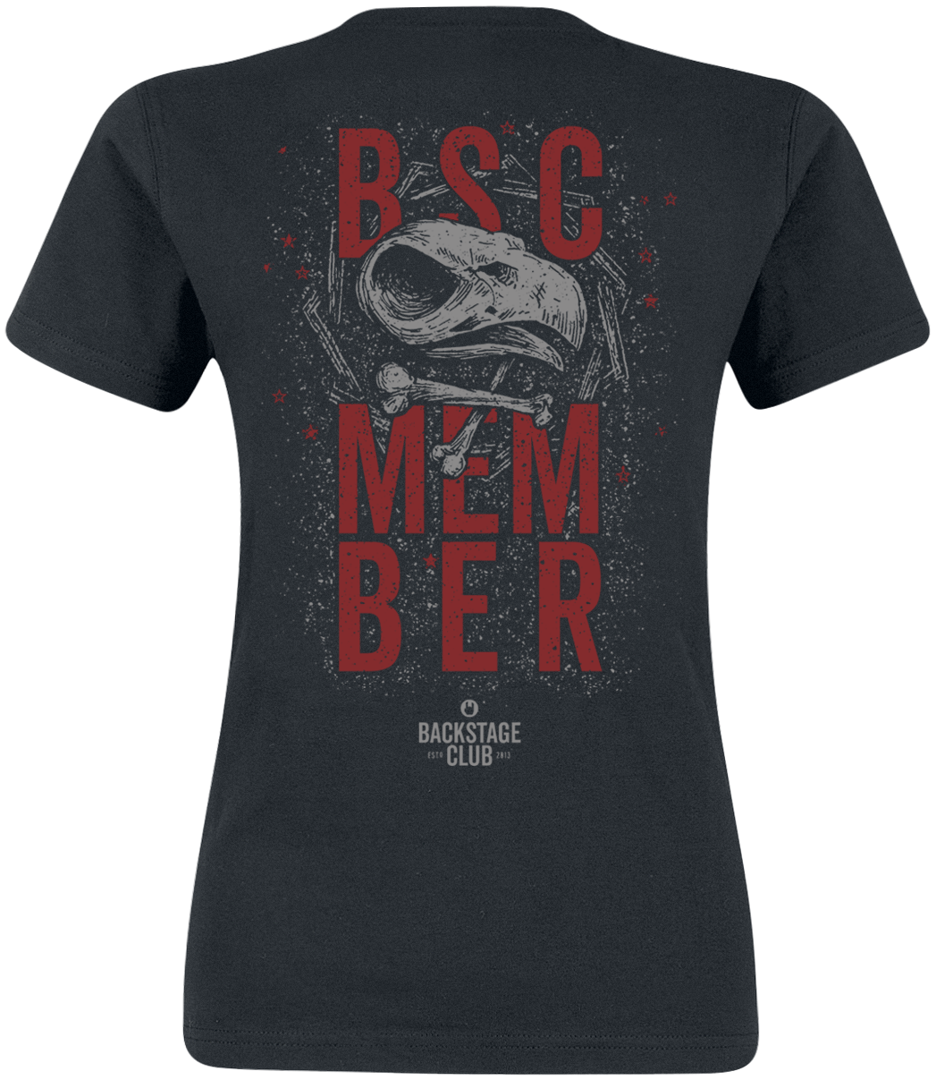 T-Shirt Manches courtes  de BSC - BSC - T-Shirt Spécial Femme - S à XXL - pour Femme - noir - BSC - View 2