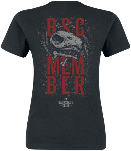 T-Shirt Manches courtes  de BSC - BSC - T-Shirt Spécial Femme - S à XXL - pour Femme - noir - BSC - View 2