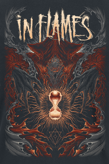 T-Shirt Manches courtes  de In Flames - Ghost In My Head - S à 3XL - pour Homme - noir - In Flames - View 2