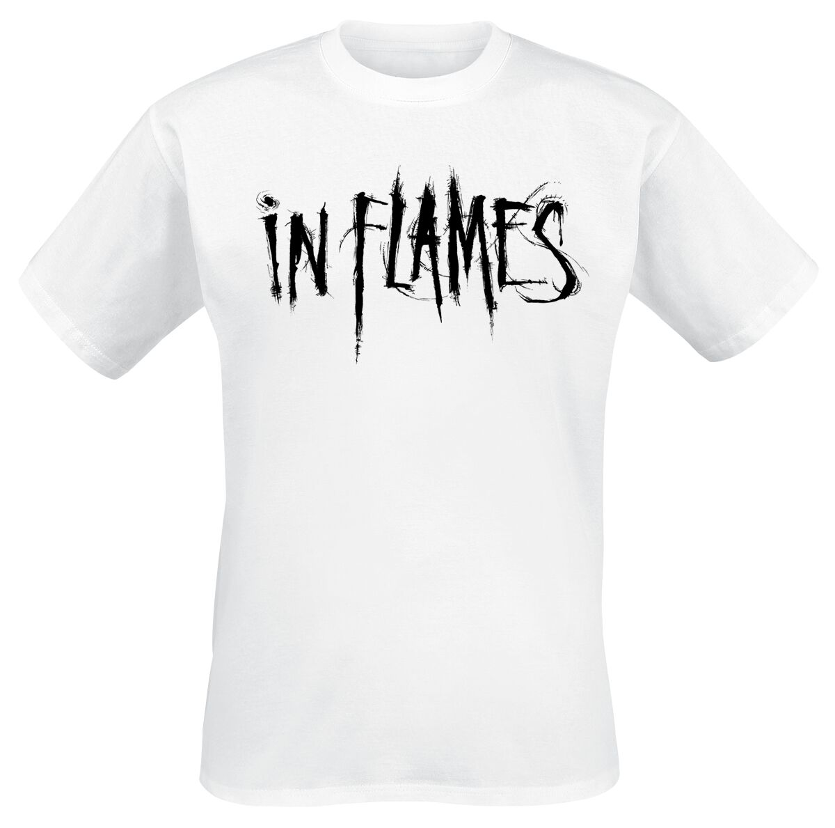 T-Shirt Manches courtes  de In Flames - Buried Time - S à 3XL - pour Homme - blanc - In Flames
