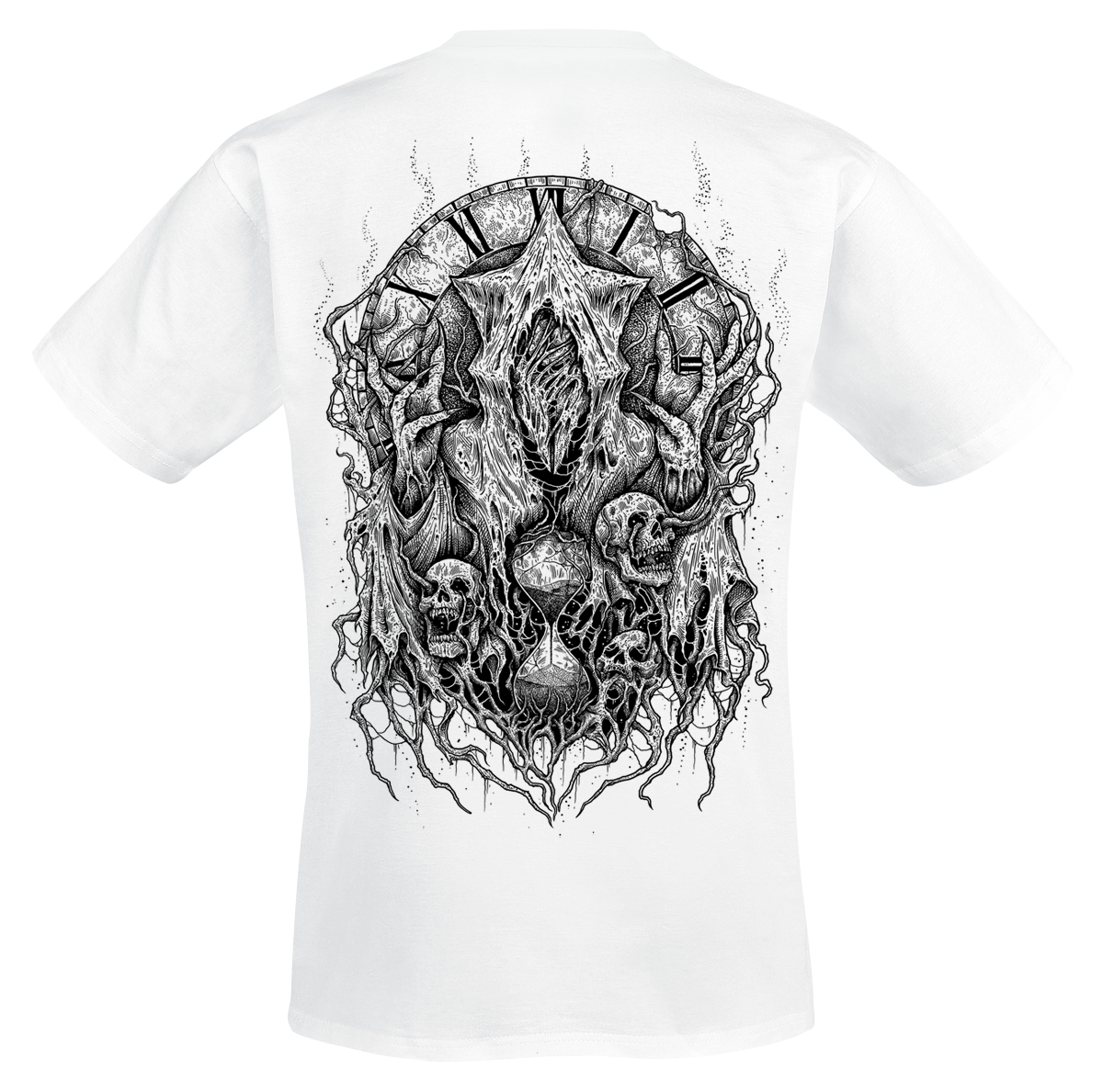 T-Shirt Manches courtes  de In Flames - Buried Time - S à 3XL - pour Homme - blanc - In Flames - View 2