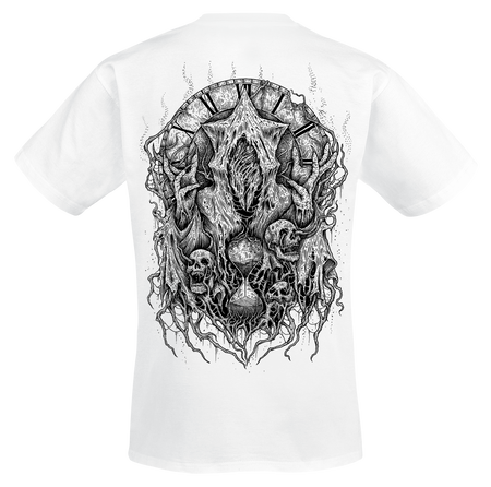 T-Shirt Manches courtes  de In Flames - Buried Time - S à 3XL - pour Homme - blanc - In Flames - View 2