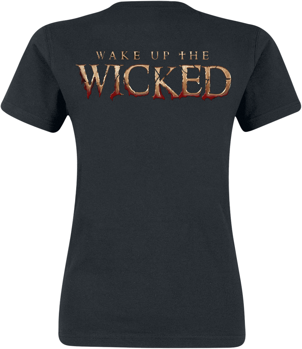 T-Shirt Manches courtes  de Powerwolf - Wake Up The Wicked - M à XL - pour Femme - noir - Powerwolf - View 2
