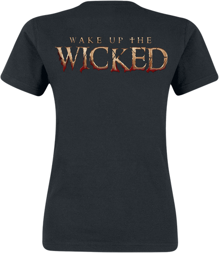 T-Shirt Manches courtes  de Powerwolf - Wake Up The Wicked - M à XL - pour Femme - noir - Powerwolf - View 2