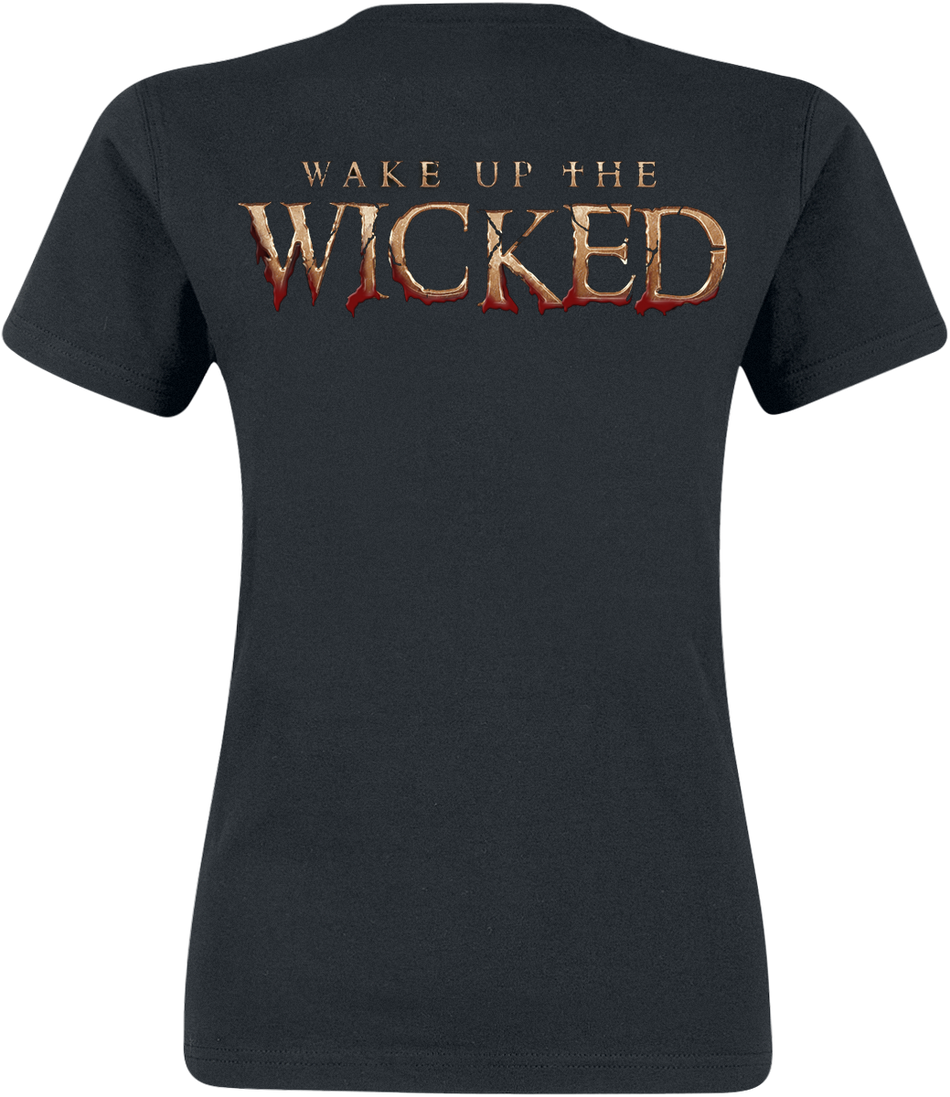 T-Shirt Manches courtes  de Powerwolf - Wake Up The Wicked - M à XL - pour Femme - noir - Powerwolf - View 2