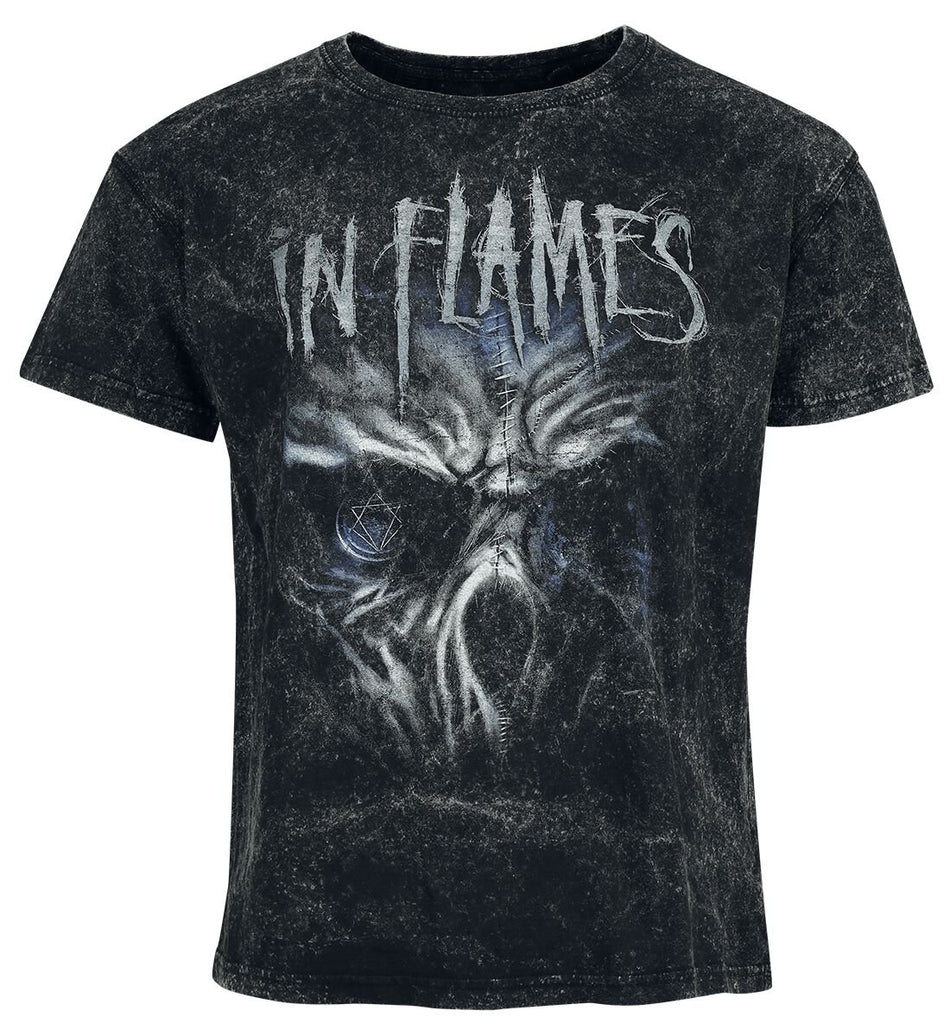 T-Shirt Manches courtes  de In Flames - Ghost - S à 3XL - pour Homme - noir - In Flames