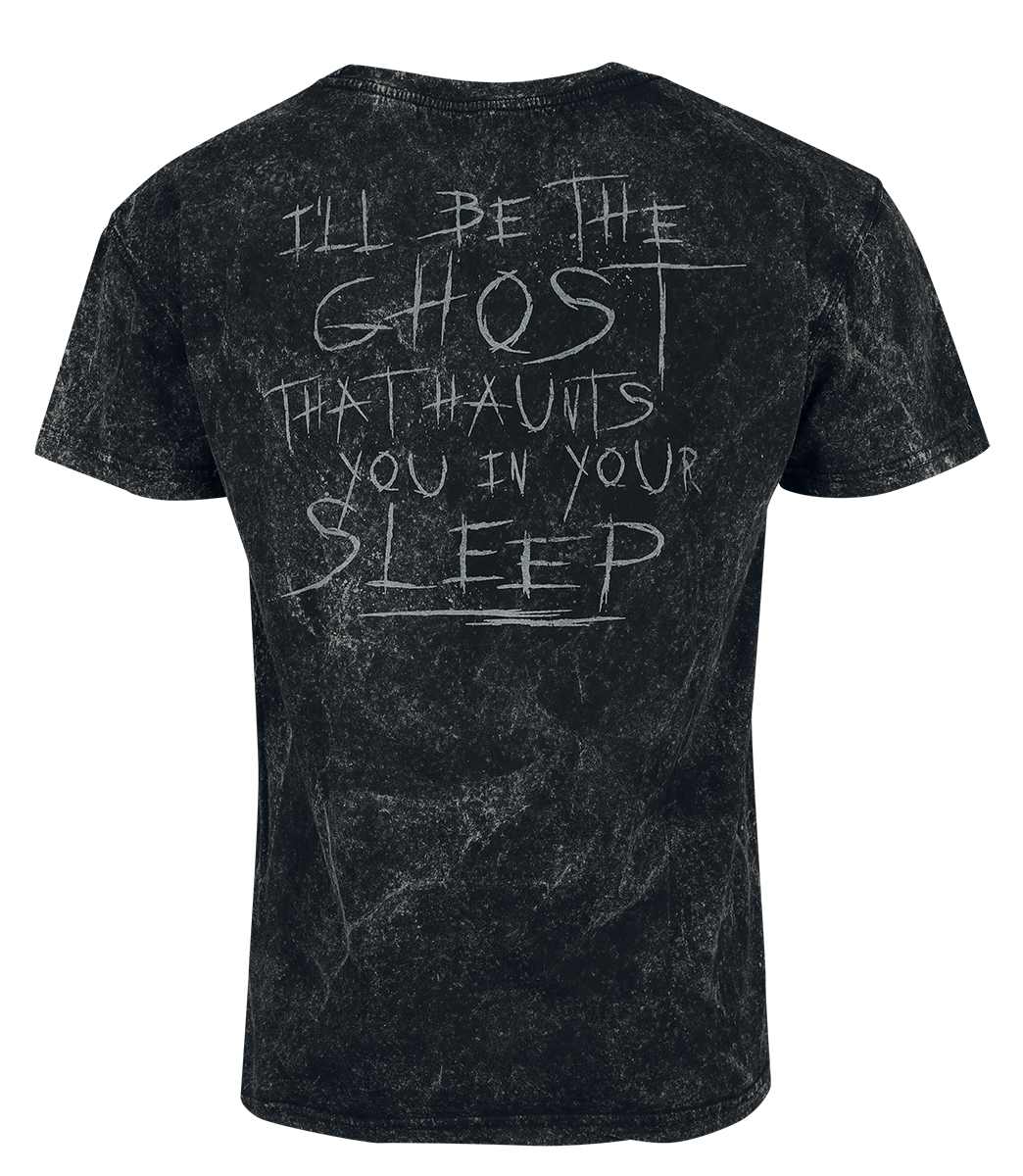 T-Shirt Manches courtes  de In Flames - Ghost - S à 3XL - pour Homme - noir - In Flames - View 2