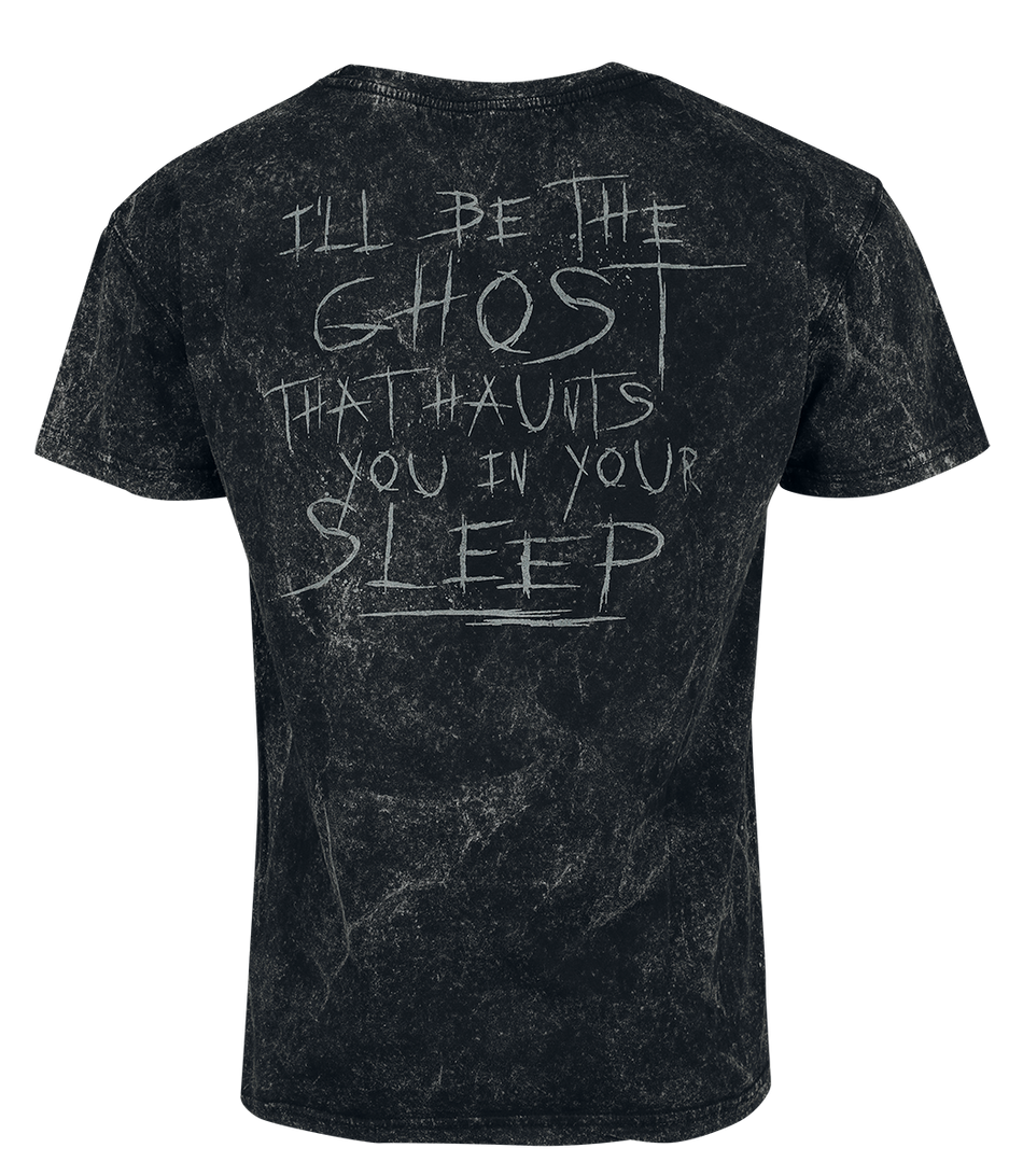 T-Shirt Manches courtes  de In Flames - Ghost - S à 3XL - pour Homme - noir - In Flames - View 2