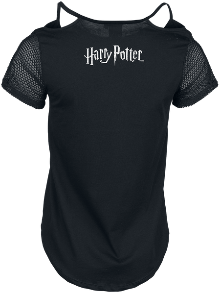 T-Shirt Manches courtes  de Harry Potter - Expecto Patronum - S à XXL - pour Femme - noir - Harry Potter - View 2