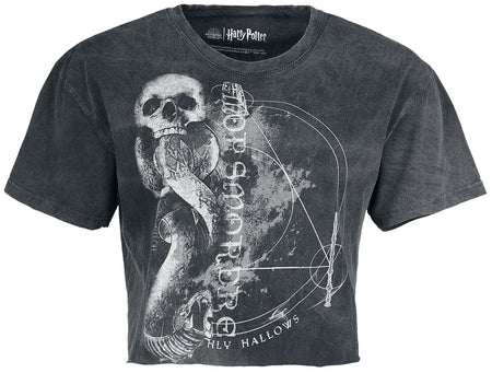 T-Shirt Manches courtes  de Harry Potter - Marque Des Ténèbres - S à XXL - pour Femme - noir - Harry Potter