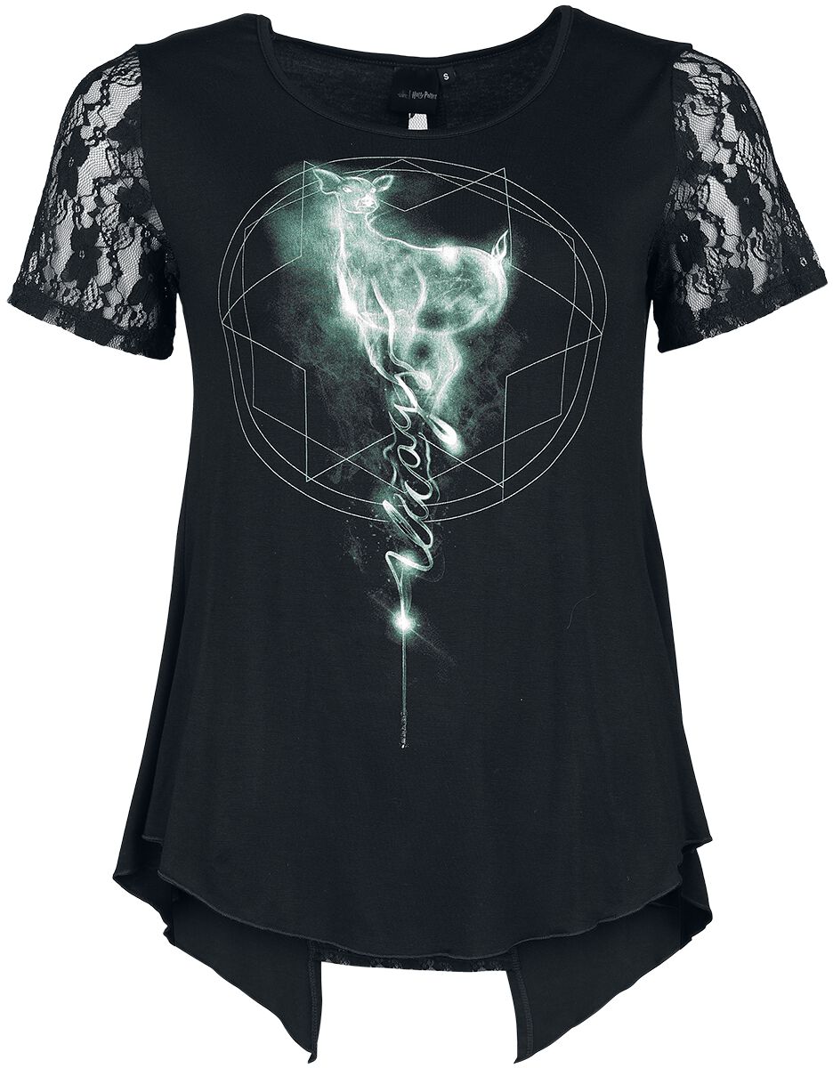 T-Shirt Manches courtes  de Harry Potter - Always - S à XL - pour Femme - noir - Harry Potter