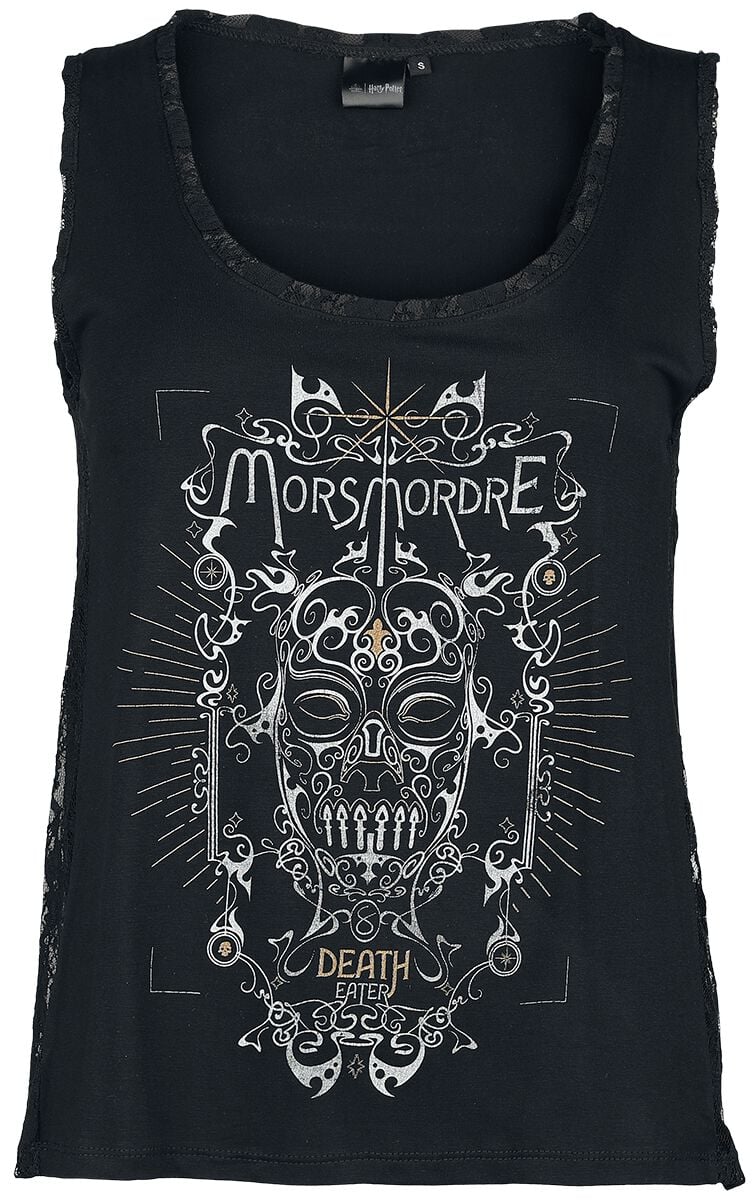 Top  de Harry Potter - Morsmordre - S à XXL - pour Femme - noir - Harry Potter
