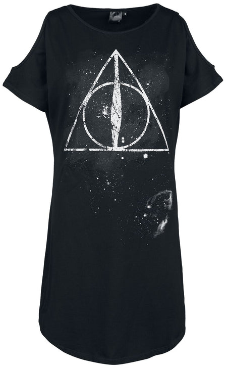 Robe courte  de Harry Potter - Les Reliques De La Mort - S à XXL - pour Femme - noir - Harry Potter