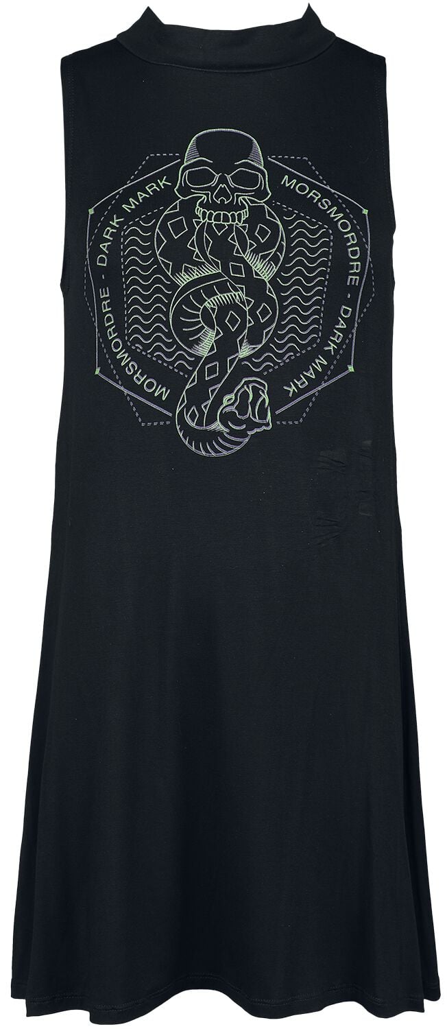 Robe courte  de Harry Potter - Marque Des Ténèbres - S à XXL - pour Femme - noir - Harry Potter