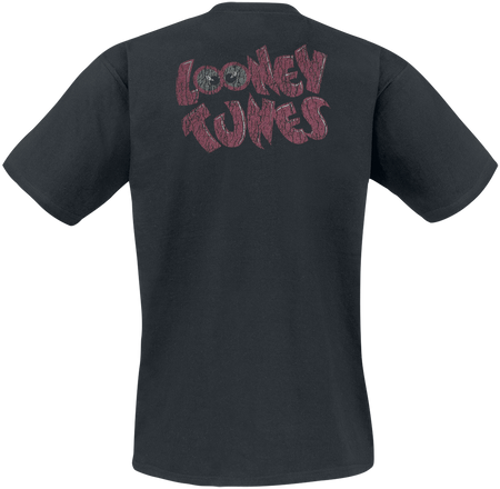 T-Shirt Manches courtes  de Looney Tunes - Super TV Saturday Morning - XL - pour Homme - noir - Looney Tunes - View 2