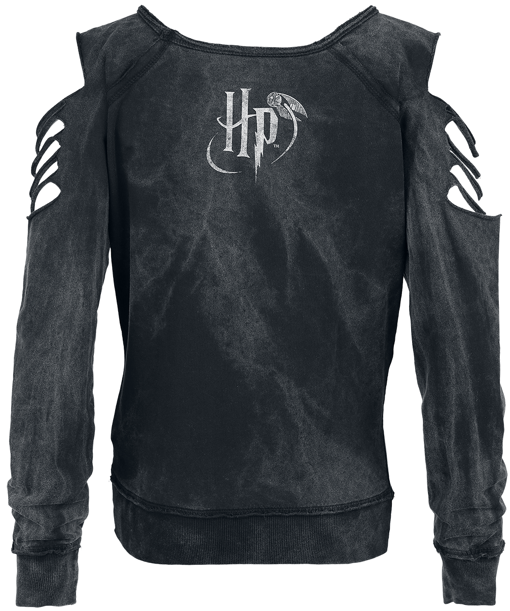 Sweat-shirt  de Harry Potter - Les Reliques De La Mort - S à XXL - pour Femme - noir - Harry Potter - View 2