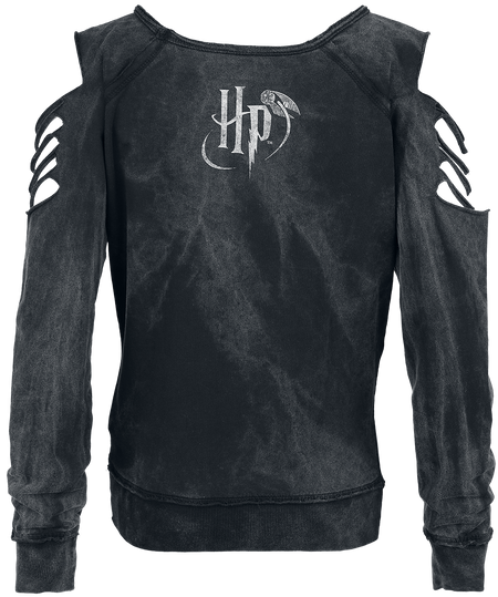 Sweat-shirt  de Harry Potter - Les Reliques De La Mort - S à XXL - pour Femme - noir - Harry Potter - View 2