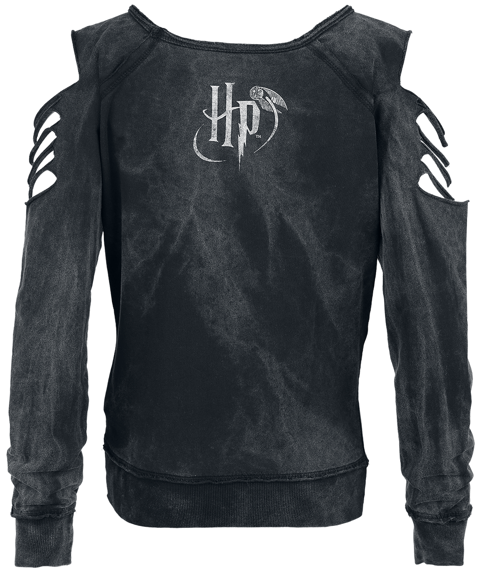 Sweat-shirt  de Harry Potter - Les Reliques De La Mort - S à XXL - pour Femme - noir - Harry Potter - View 2