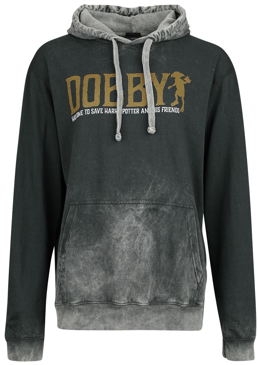 Sweat-shirt à capuche  de Harry Potter - Dobby - Free Elf - L à XXL - pour Femme - noir - Harry Potter