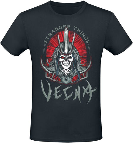 T-Shirt Manches courtes  de Stranger Things - Vecna - M - pour Homme - noir - Stranger Things