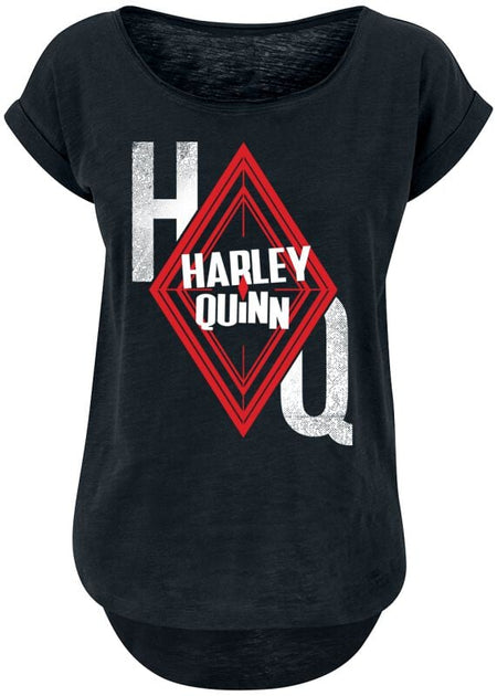 T-Shirt Manches courtes  de Harley Quinn - Logo - S à XXL - pour Femme - noir - Harley Quinn